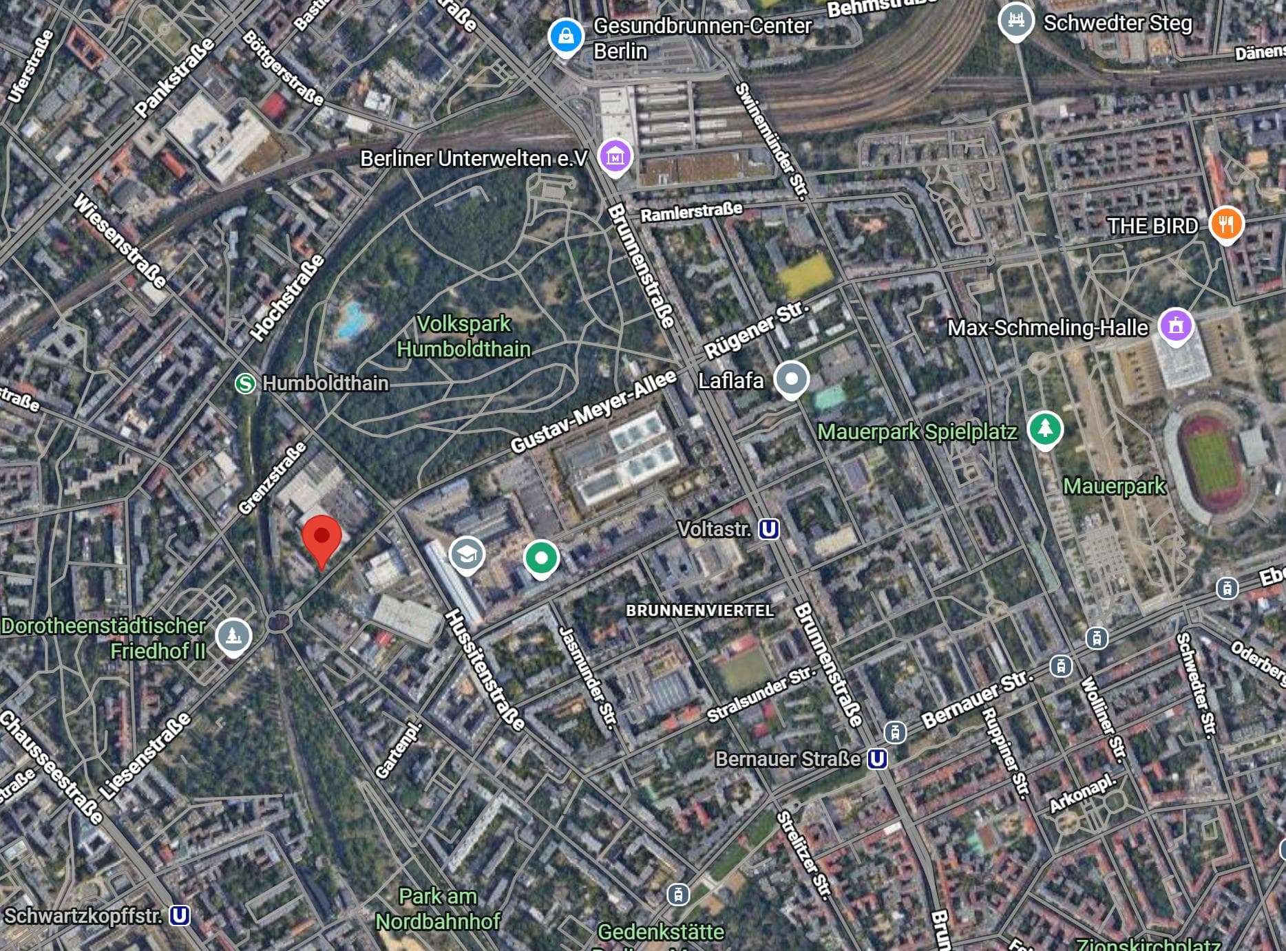 Umgebung Berlin Mitte / Gesundbrunnen