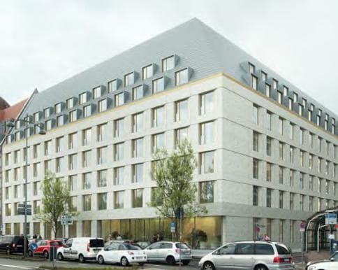 Nürnberg Frauentorgraben 33-35 — Architektur-Visualisierung Neubau