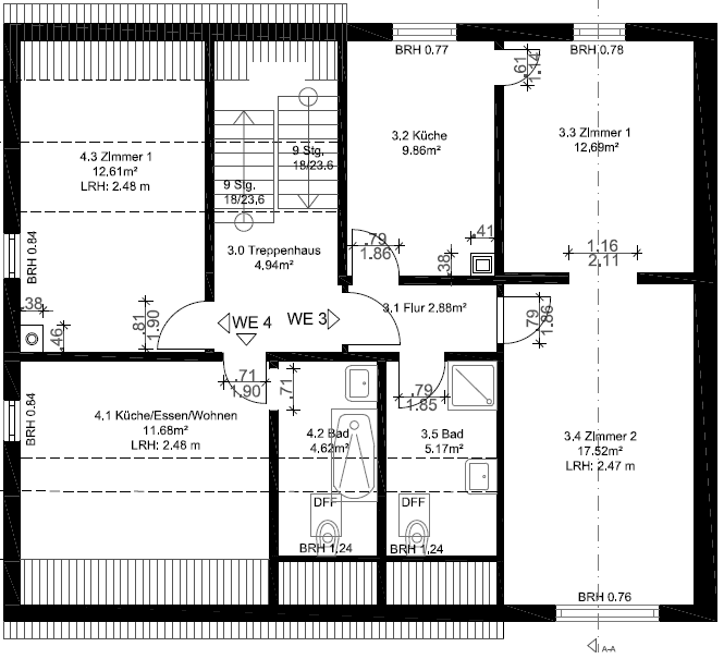 DG Grundriss 77,03 qm