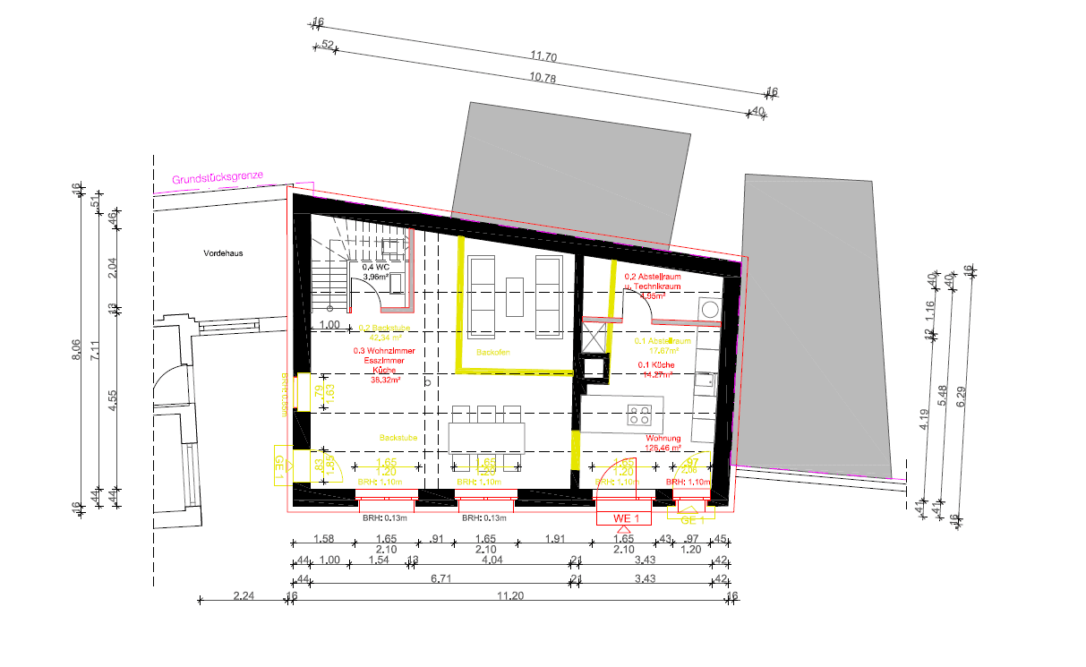 Grundriss EG (Variante)